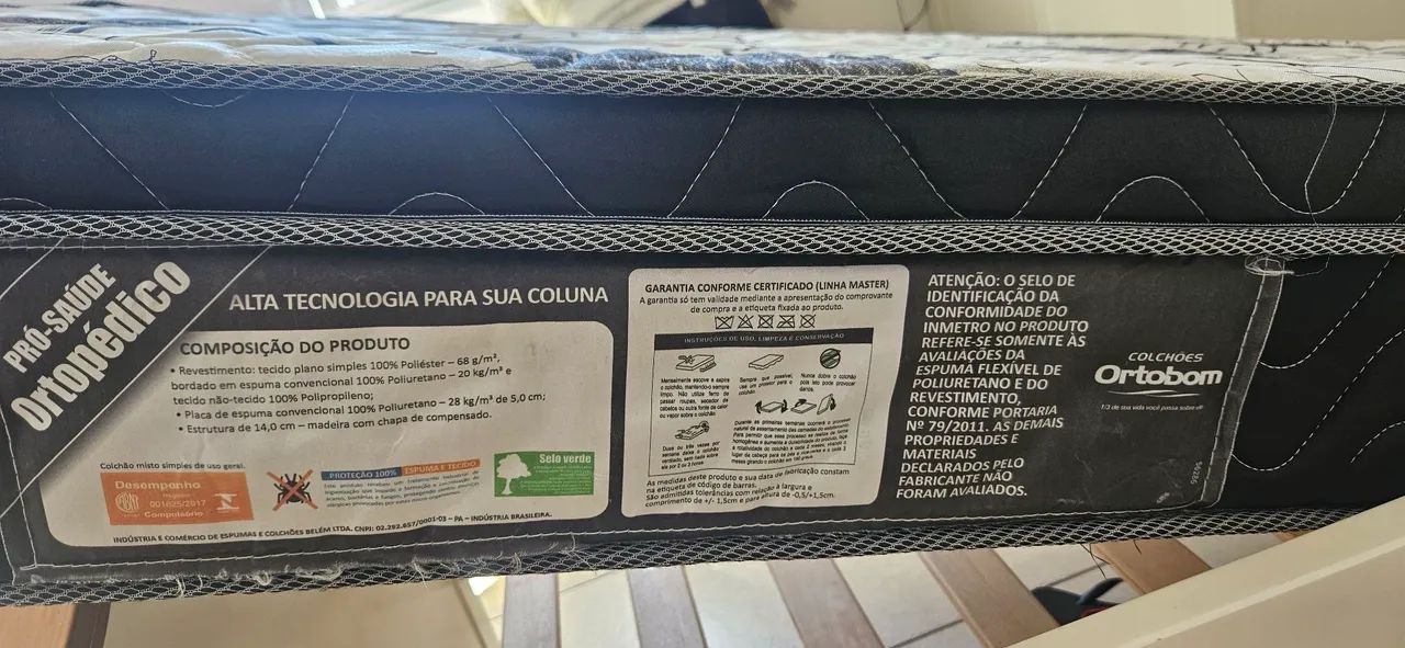 Colchão Solteiro Ortopédico - Foto 3