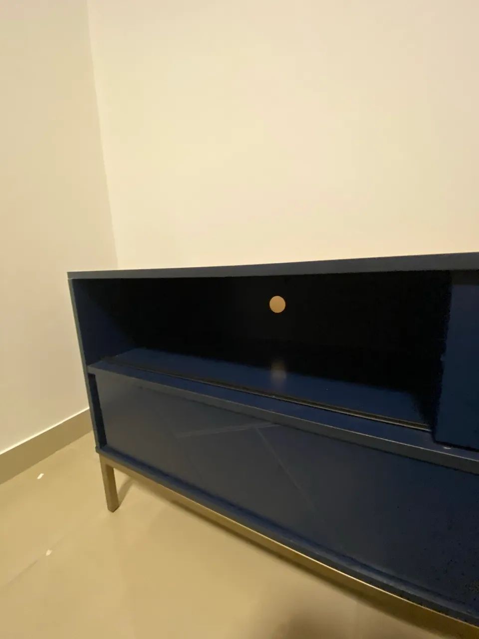 Rack TV 135cm Azul  - Foto 2