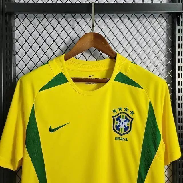 Camisa Brasil 2002 retrô GG - Foto 5
