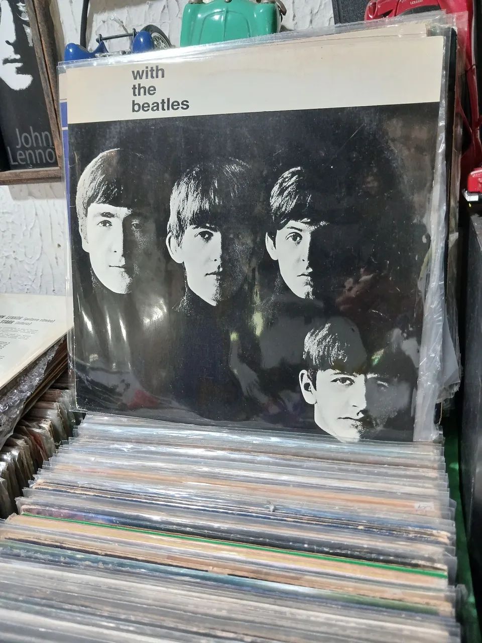 Lote com 10 discos de vinil The Beatles  - Foto 3