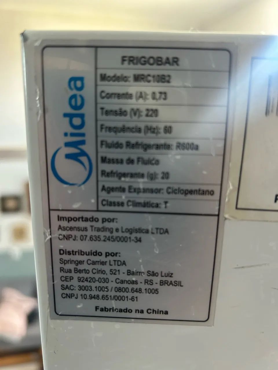 Frigobar 93 litros Midea 220v - Foto 4