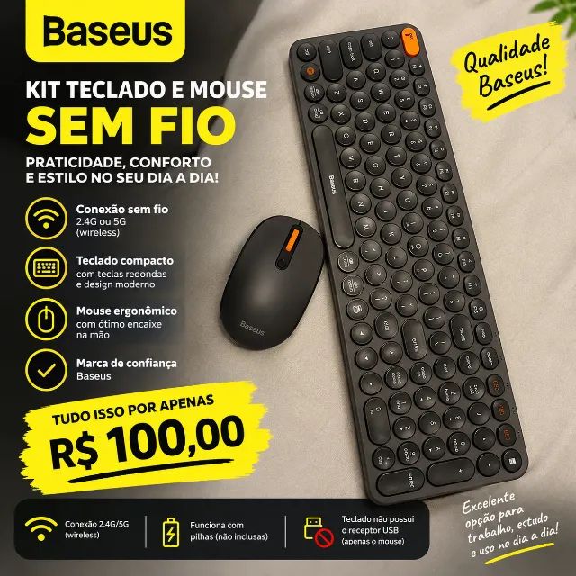 kit Teclado + Mouse Baseus