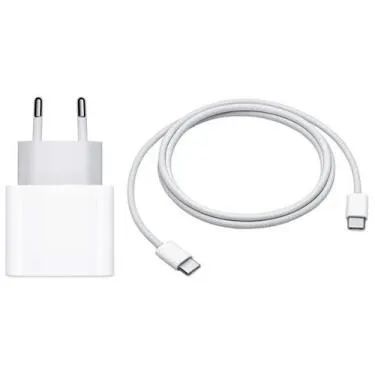 Carregador e cabo original Apple