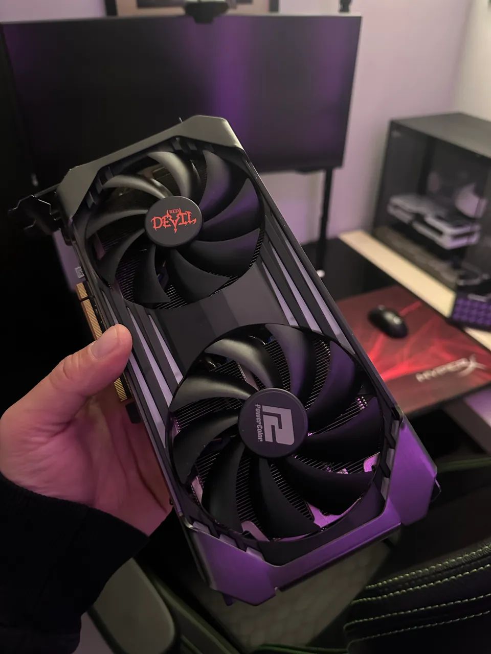 Placa de vídeo RX 6600 red evil 8gb  - Foto 3
