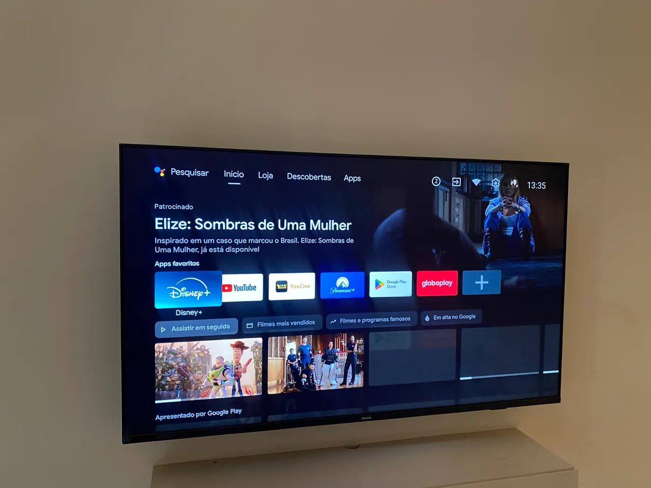 Tv philips 55 polegadas  - Foto 3