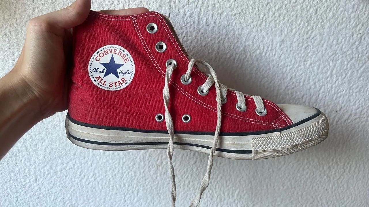 Tênis All Star Converse Vermelho - Foto 2
