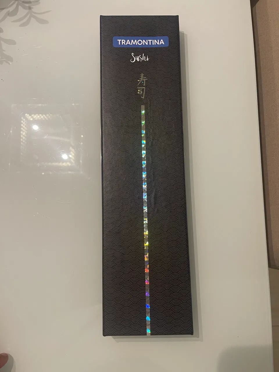 Faca Tramontina alemã sushi aço inox nova  modelo deba 8