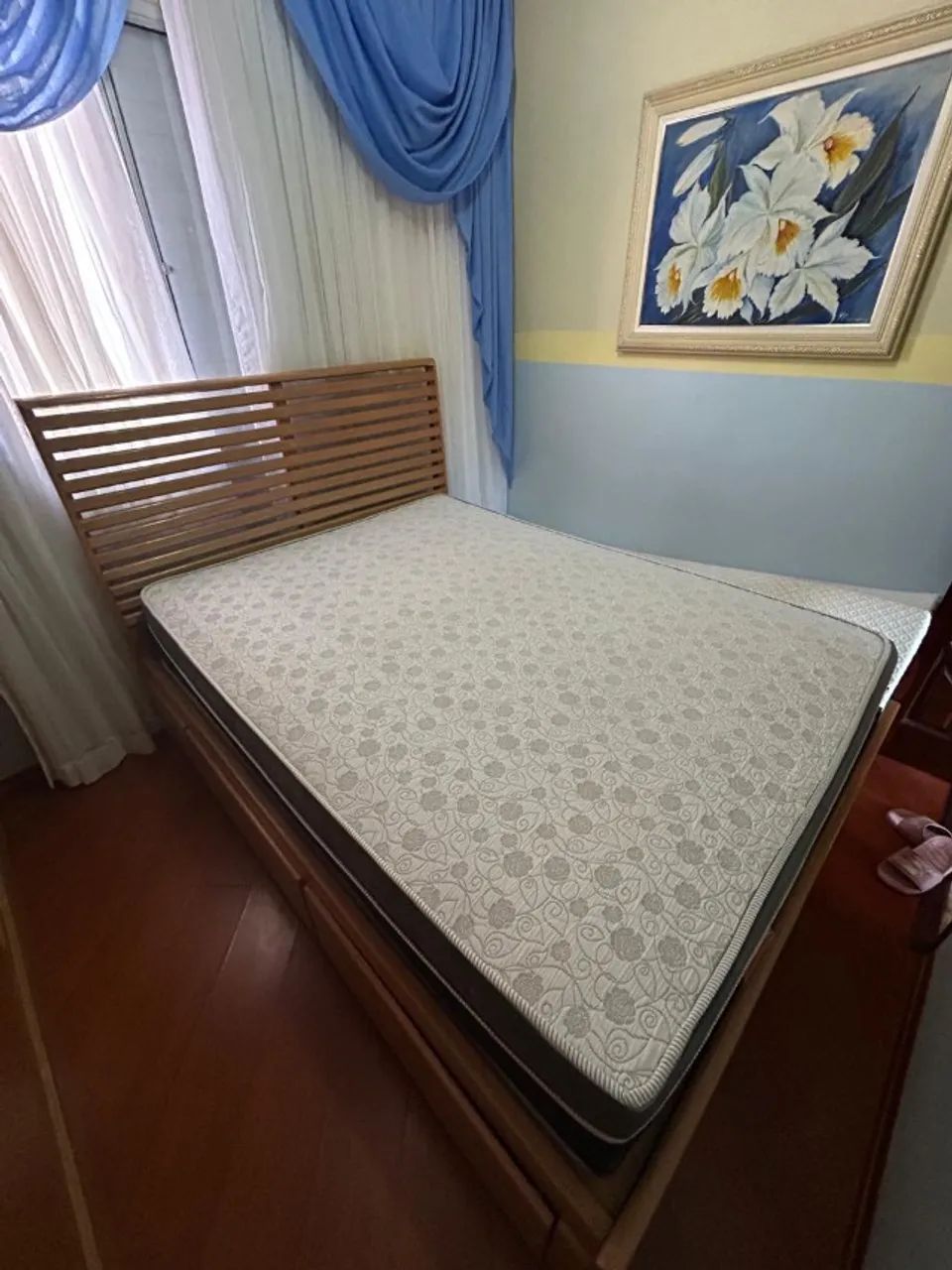 Cama de Casal + Colchão de Casal + Pillow Top - Foto 2