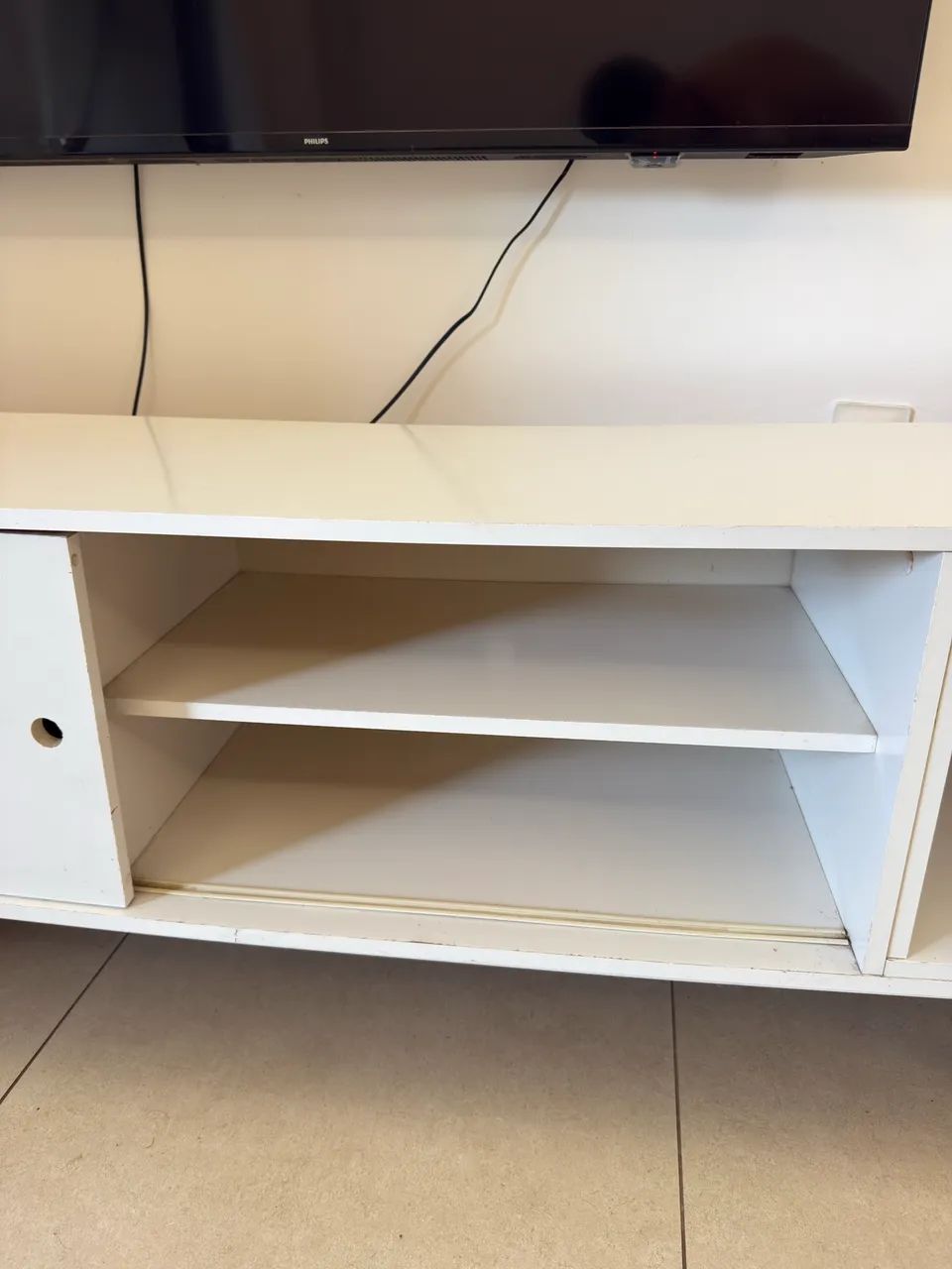 Rack TV branco - Foto 3