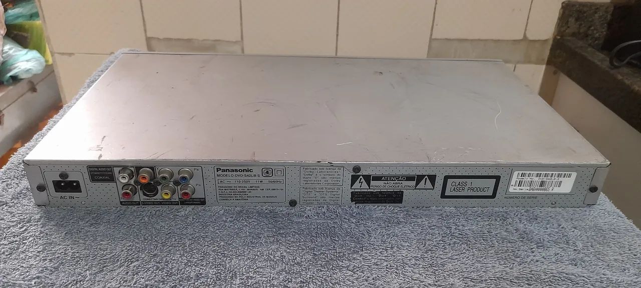 CD PLAYER PANASONIC S42, no estado  - Foto 5
