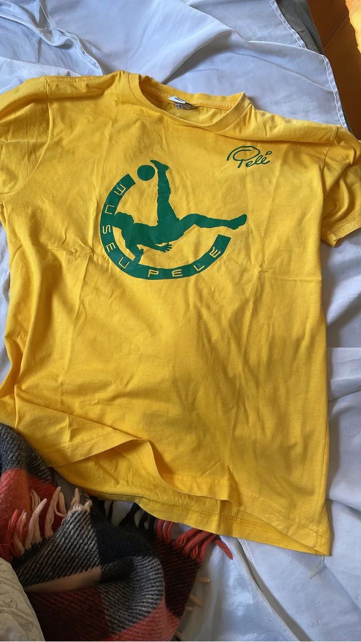 Camiseta original do museu Store pele em Santos ! 