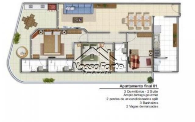 Apartamento na Guilhermina em Praia Grande - Foto 9