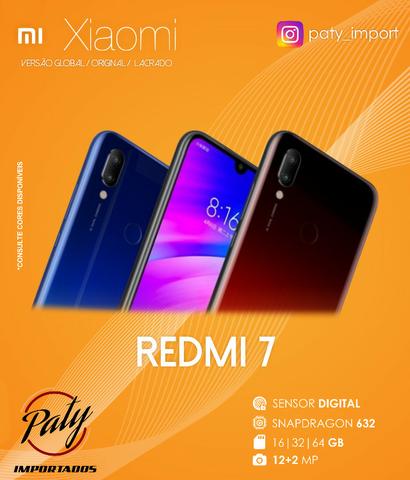 Xiaomi Redmi 7 // 16 GB // Original // Versão Global // Pronta Entrega - Paty Importados