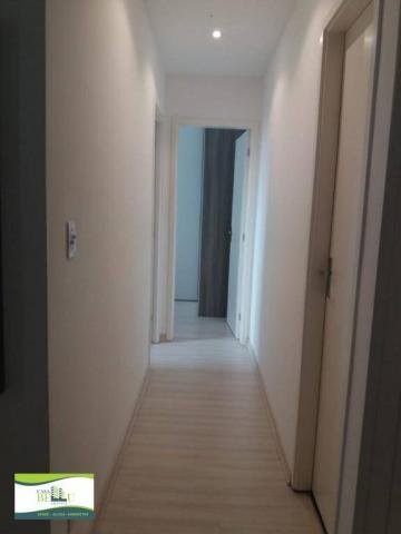 Apartamento com 2 dormitórios à venda, 54 m² por r$ 185.000 - companhia fazenda belém - fr - Foto 7