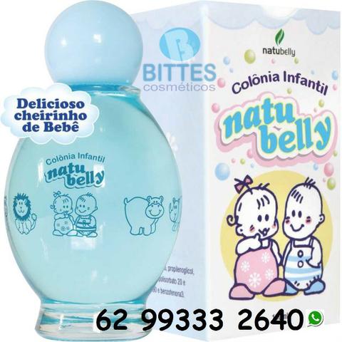 Colônia Infantil Natubelly Cosméticos Perfumado Cheirinho de Bebê Meninos e Meninas