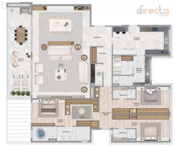 Apartamento com 3 dormitórios à venda, 285 m² por R$ 3.721.000,00 - Jurerê Internacional - - Foto 11