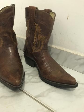 bota masculina couro legitimo