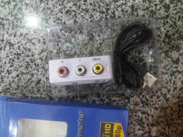 Conversor De TV de Hdmi para av - Hd Vídeo Converter Full Hd