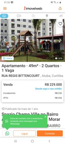 Apto 2 dormitórios ,s/ comprovar renda - Foto 5