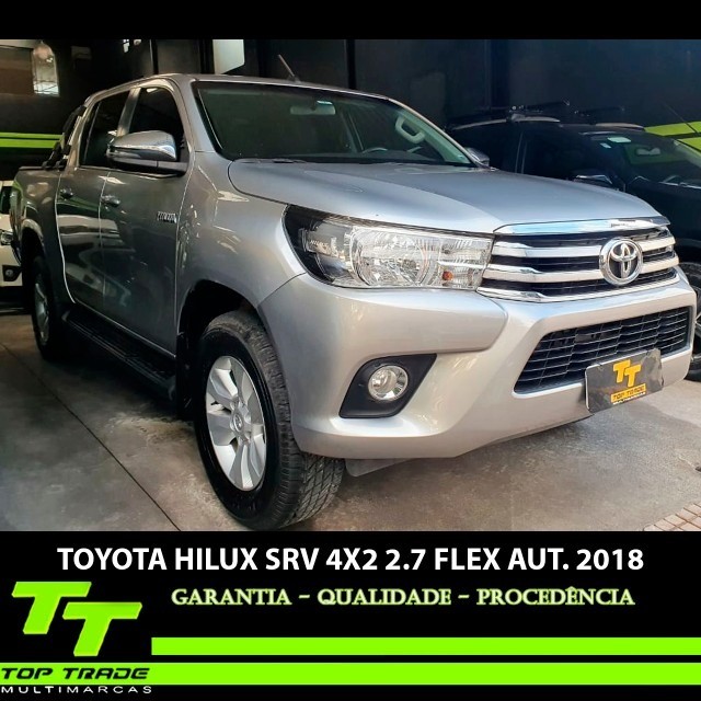 TOYOTA HILUX SRV 4X2 2.7 FLEX AUT. GNV 2018