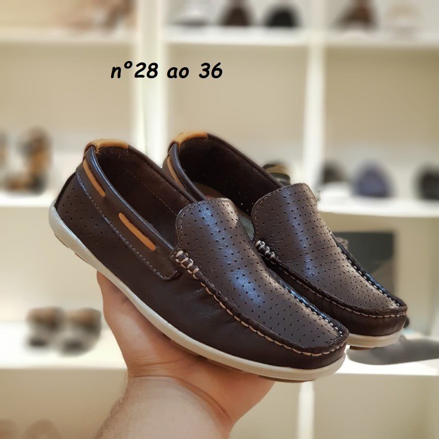 Mocassim Infantil em Couro Legítimo - N. 28 ao 36 - Artigos infantis -  Mondubim, Fortaleza 1013930035 | OLX