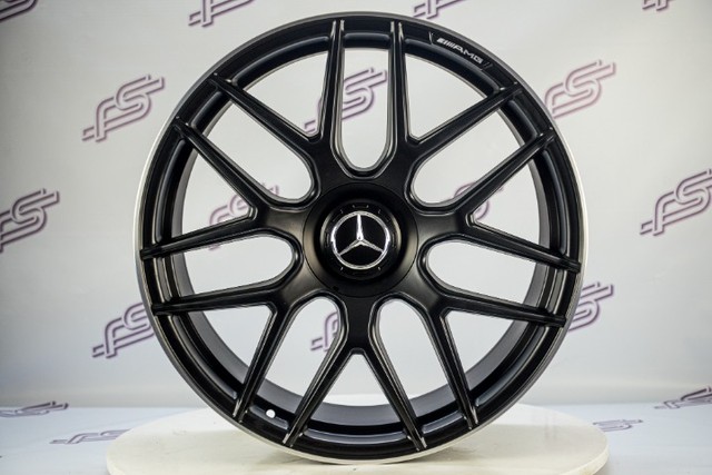Rodas Mercedes AMG Gle Coupe Preto Fosco 5x112 - aro 22