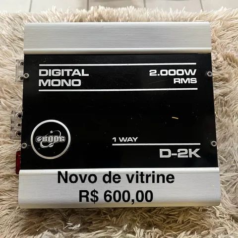 Módulo BOOG D-2K mono 2000W RMS ( novo de vitrine )