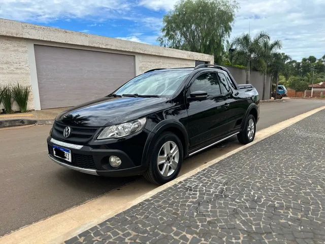 VW - Volkswagen Saveiro Cross 1.6 C.E. Branca 2012 - Corumbá