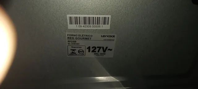 Vendo Forno eletrico Lenox 36litros tamanho grande