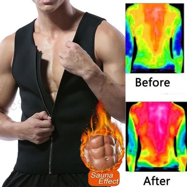 Cinta Masculina Térmica Colete Slim  Power Fit  - Foto 5