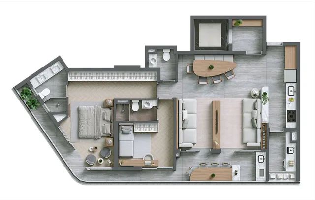 Apartamento Alameda Washington Barueri SP