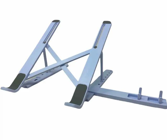 Suporte para Notebook com Suporte para Celular preto ou branco - Foto 4