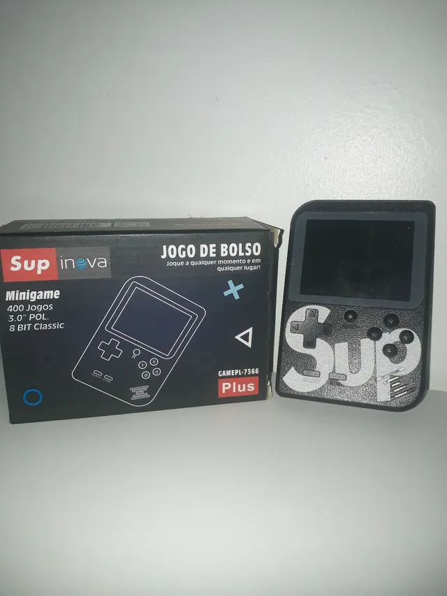 Super Mini Game Portátil Sup 400 Jogos Bolso Retro Clássico no