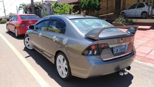 Molas eibach ,catback, aerofólio abs mugen, larternas altezza,new civic g8