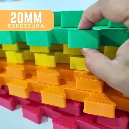 Tatame 50x50x20mm linha premium cores lindas - Foto 4