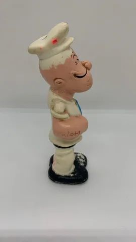 Boneco Popeye Estrela Vinil Vintage - Foto 2