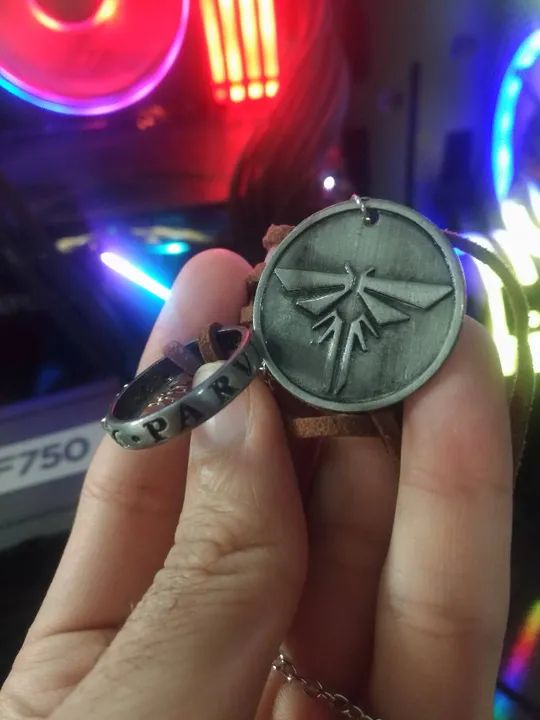 Kit Colar Uncharted + The Last Of Us - Nathan Drake Ellie Joel Drake's Fortune Vagalume - Foto 5