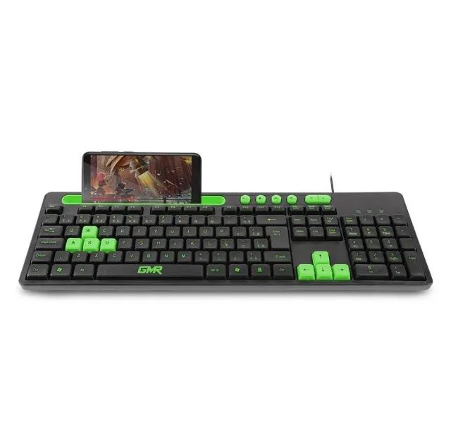 Kit Headset Gamer P2, Mouse Gamer 3200dpi 6 Botões com Teclado - Foto 2