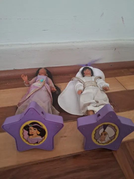 Princesa Jasmine e Alladin - importados - Foto 2