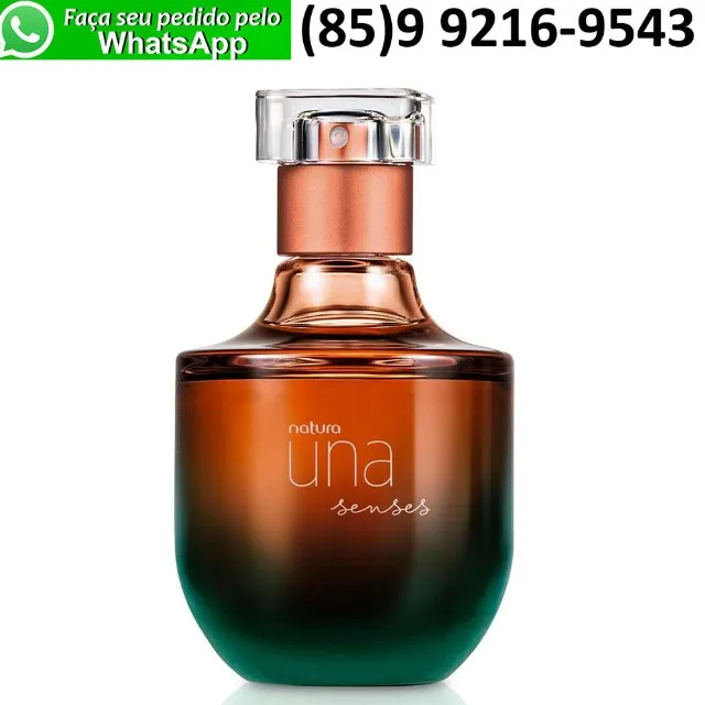 Perfume Feminino Una Senses Deo Parfum 75ml para Mulher Natura