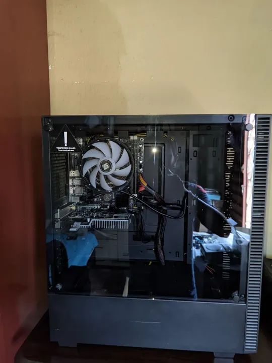 Pc gamer led  xeon 1230 (i7 3770) wi-fi 16g SSD 240g fonte 500w usb 3.0 placa de vídeo 1g - Foto 3