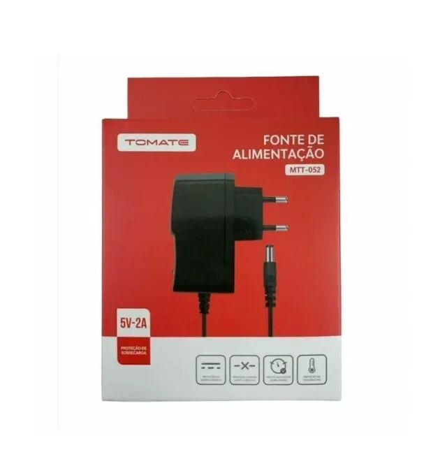 Fonte De Alimentação 5v 2a bivolt 110/220 - TOMATE Loja Coimbra Computadores Entregamos