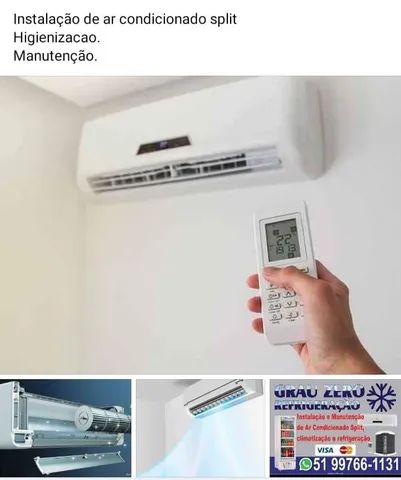 Instalação de ar condicionado split 