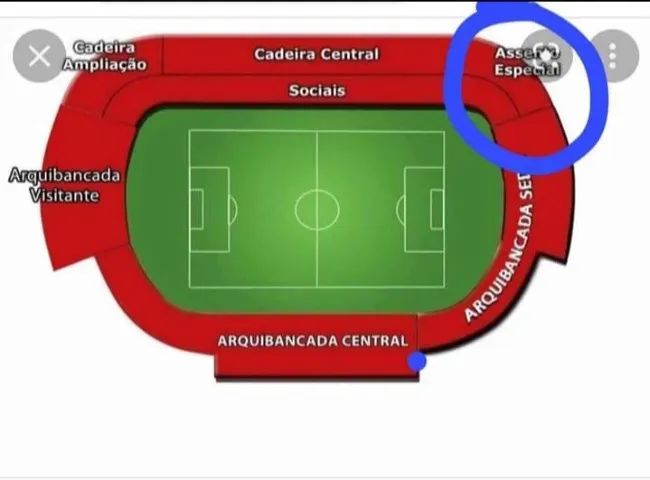 Cadeira Cativa do Sport Club do Recife. - Foto 2