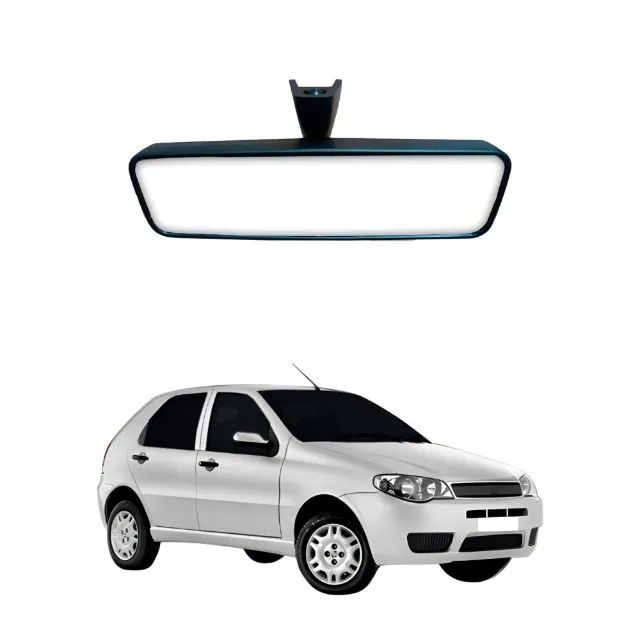 Retrovisor Fiat Palio 2001 à 2017 - Interno Cinza (Prismatico) - Metagal