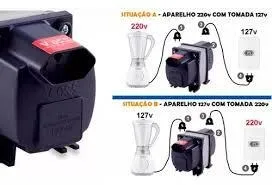 Autotransformador Slim Fit 750va 10a Bivolt - Force Line - Autotransformador de Energia