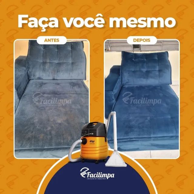 Aluguel de máquina Extratora para limpeza de estofados em geral (locação por diária) - Foto 2