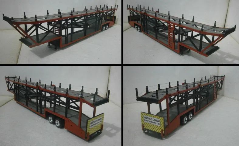 Projetos Para Corte MDF - Carreta Cegonha 1/32, 1/43 e 1/64 - Foto 4