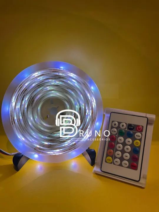 Fita Led USB digital C/ Controle