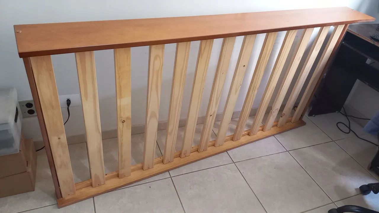Cama 100% madeira - casal com auxiliar - Foto 3